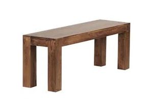 4250950222007 - Sheesham Massivholz Esszimmer Sitzbank Bank 120 x 35 cm Holz