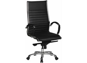 4250950229259 - Finebuy - salzburg 1 Bürostuhl Echtleder Schreibtischstuhl ergonomisch Chefsessel elegant Drehstuhl