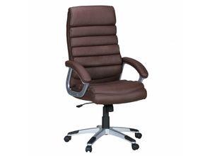 4250950229617 - Finebuy - Bürostuhl Kunstleder ergonomisch mit Kopfstütze Design Chefsessel Schreibtischstuhl mit Wippfunktion Drehstuhl hohe Rücken-Lehne x-xl 120