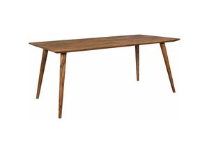 4250950265707 - Esszimmertisch repa Sheesham rustikal Massiv-Holz Design Landhaus Esstisch Tisch für Esszimmer - Finebuy