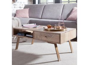 4250950275997 - WOHNLING Couchtisch Massivholz mango 950 x 500 x 420 cm