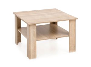 4250950279780 - Couchtisch WL5833 Tisch Holz 60x42x60 cm Wohnzimmertisch Sofatisch