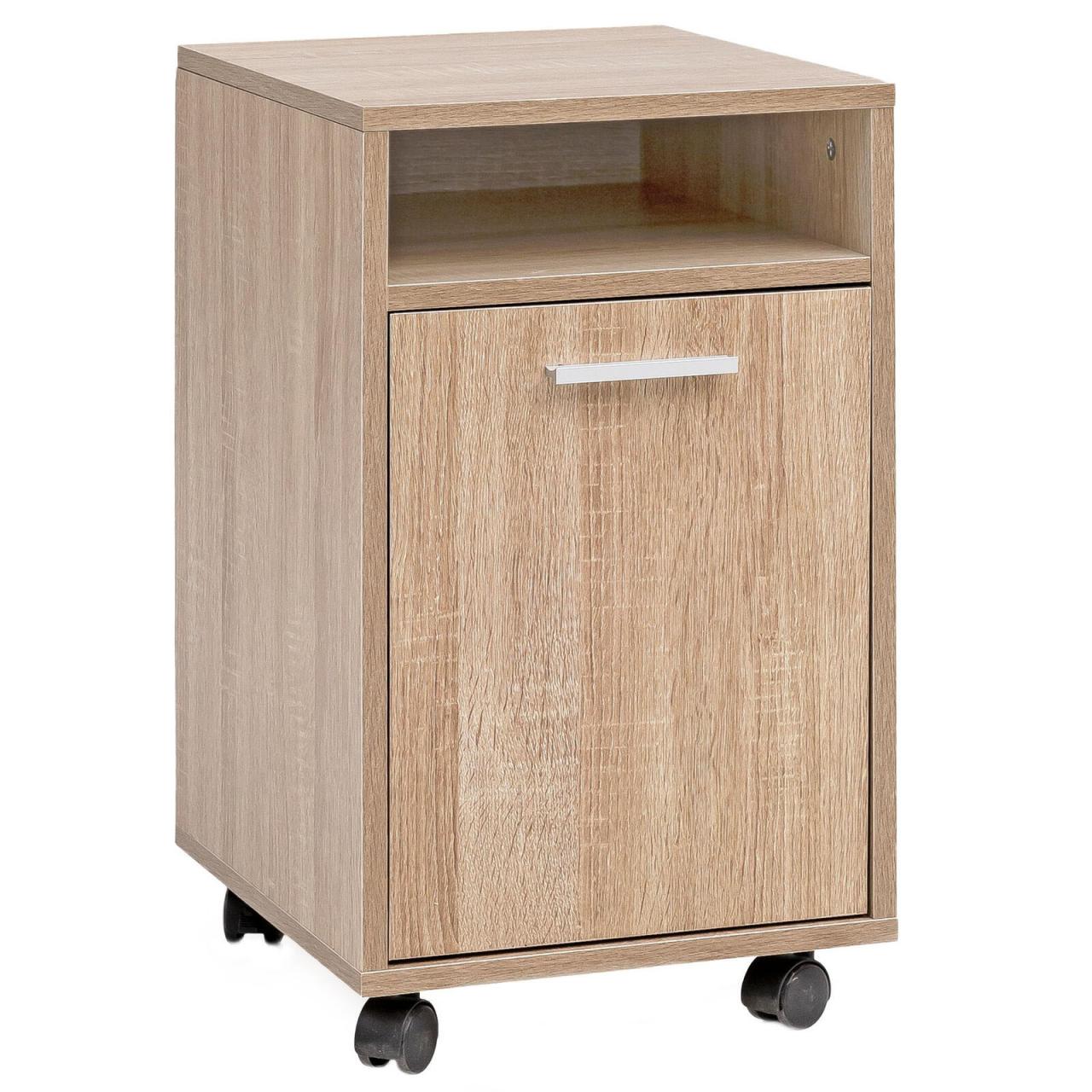 4250950285361 - WOHNLING Rollcontainer braun 330 x 380 x 600 cm 4250950285361 - WOHNLING Rollcontainer braun 330 x 380 x 600 cm