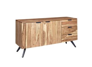 4250950295964 - WOHNLING Sideboard WL6153 akazie 1 Fachboden 1450 x 450 x 750 cm