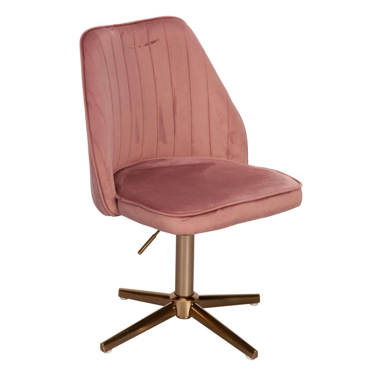4250950298309 - WOHNLING Besucherstuhl WL6303 rosa Stoff
