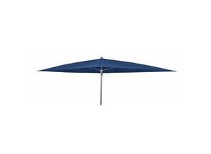 4250952319873 - WATERPROOF III wasserdichter Sonnenschirm 225x120cm ohne Volant blau