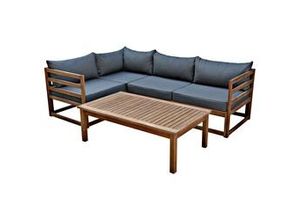 4250952344295 - Gardissimo TAHITI Holz Ecklounge Set Gartenmöbel Sitzgruppe Akazie