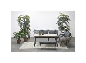 4250952344530 - MARGRIET 6tlg Alu Ecklounge Set Gartenmöbel Sitzgruppe rechts