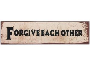 4250965940354 - Holzschild Forgive each other