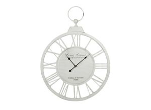 4250965945182 - Wanduhr HOME AFFAIRE Leonique weiß Wanduhren B H 5cm x 79cm römische Ziffern 58 cm B58cm H79cm T5cm