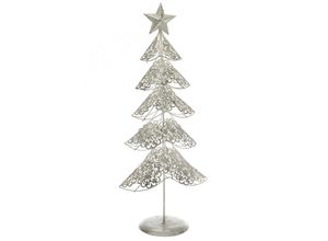 4250965953828 - Myflair Möbel & Accessoires Dekobaum Weihnachtsdeko im Altsilber-Look silberfarben