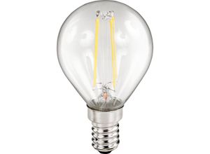 4250967301023 - LED Filament Tropfenlampe Filed E14 2W 260 lm warmweiß klar