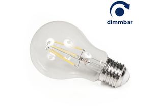 4250967311121 - Mcshine - led Filament Glühlampe Filed E27 6W 620 lm warmweiß dimmbar klar