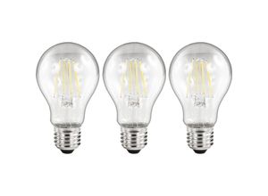 4250967316294 - Mcshine - led Filament Set 3x Glühlampe E27 2W 200lm warmweiß klar