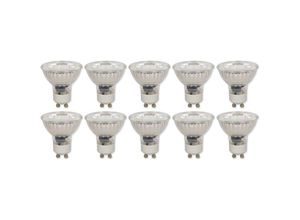 4250967316386 - Mcshine - LED-Strahler mcob GU10 3W 250 lm warmweiß 10er-Pack