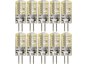 4250967316638 - Mcshine - LED-Stiftsockellampe Silicia G4 2W 160lm warmweiß 10er-Pack