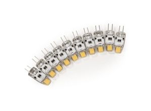 4250967316645 - LED-Stiftsockellampe Silicia COB G4 1W 110lm warmweiß 10er-Pack