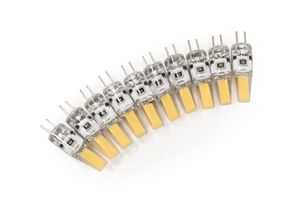 4250967316652 - Mcshine - LED-Stiftsockellampe Silicia cob G4 15W 200lm warmweiß 10er-Pack