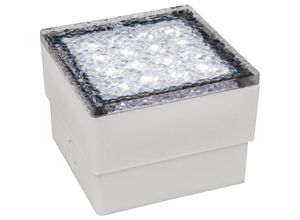 4250967318793 - LED-Bodenleuchte Pflasterstein 10x10x7cm 80lm IP65 neutralweiß230V 15W