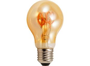 4250967324985 - Mcshine - led Filament Glühlampe Retro E27 4W 280lm warmweiß goldenes Glas