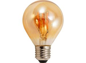 4250967325043 - Mcshine - led Filament Tropfenlampe Retro E27 2W 150lm warmweißgoldenes Glas