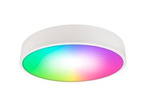 4250967337763 - Mcshine - Wifi LED-Deckenleuchte 35W 4450lm Ø40cm cct+rgb weiß