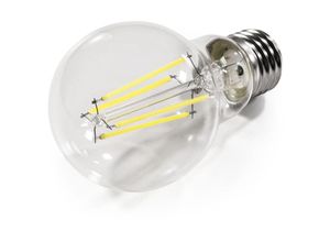 4250967340138 - Mcshine - led Filament Glühlampe Filed 3000K E27 4W 840lm 230V warmweiß