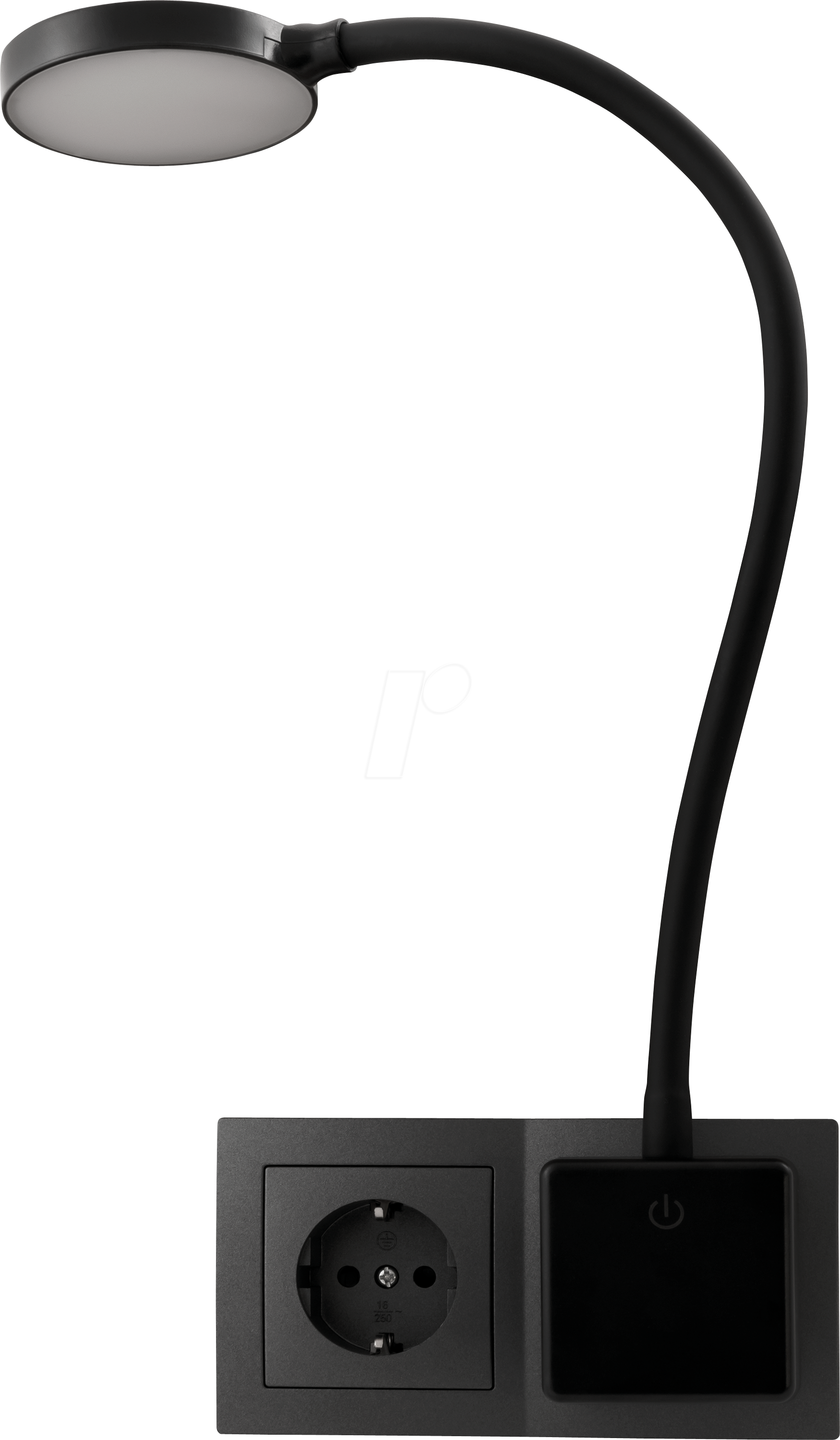 4250967341067 - LED-Steckdosenleuchte EINLICHT Halo 33W 438lm step-dimmbar warmweiß