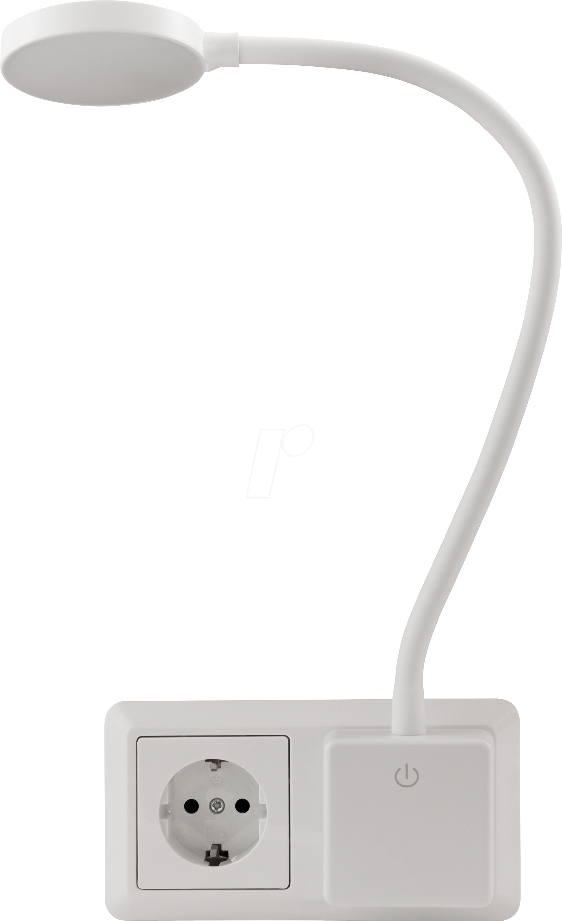 4250967341074 - Einlicht - LED-Steckdosenleuchte Halo 33W 438lm step-dimmbar warmweiß