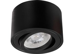 4250967341623 - LED-Aufbauleuchte Mcshine 5W 400Lumen 3000K ØxH 80x50mm schwarz