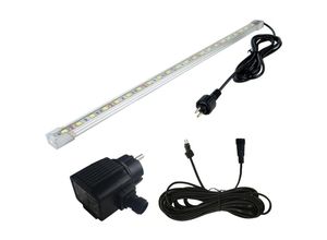 4250976580907 - Köhko LED-Beleuchtung Leiste 15 cm wasserdicht für Wasserfall Alberta (15-150 cm)