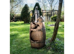 4250976583571 - Köhko - Gartenbrunnen mit Regenfalleffekt Dölitz 13014 Springbrunnen Wasserspiel