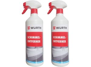 4250977568690 - Wurth - 2 x Hygienereiniger Chlor Reiniger Schimmelentfernerr 1Liter 0890970