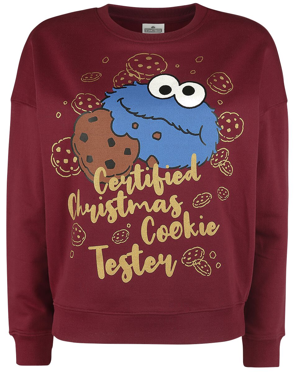 4250979839620 - Christmas Cookie Weihnachtspullover rot in M