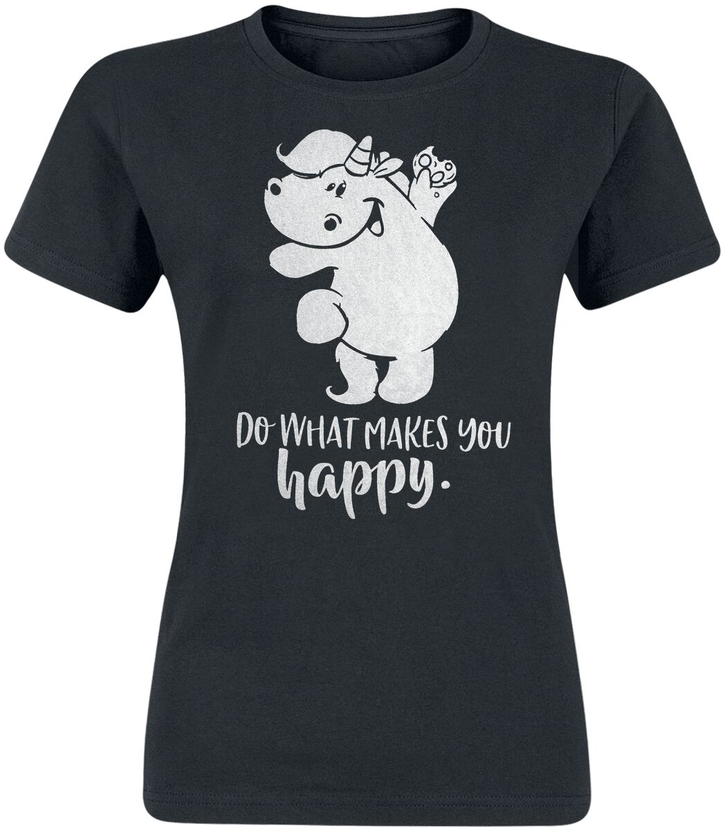 4250979869078 - Grummeleinhorn - I Love Cookies T-Shirt schwarz in M 4250979869078 - Grummeleinhorn - I Love Cookies T-Shirt schwarz in M