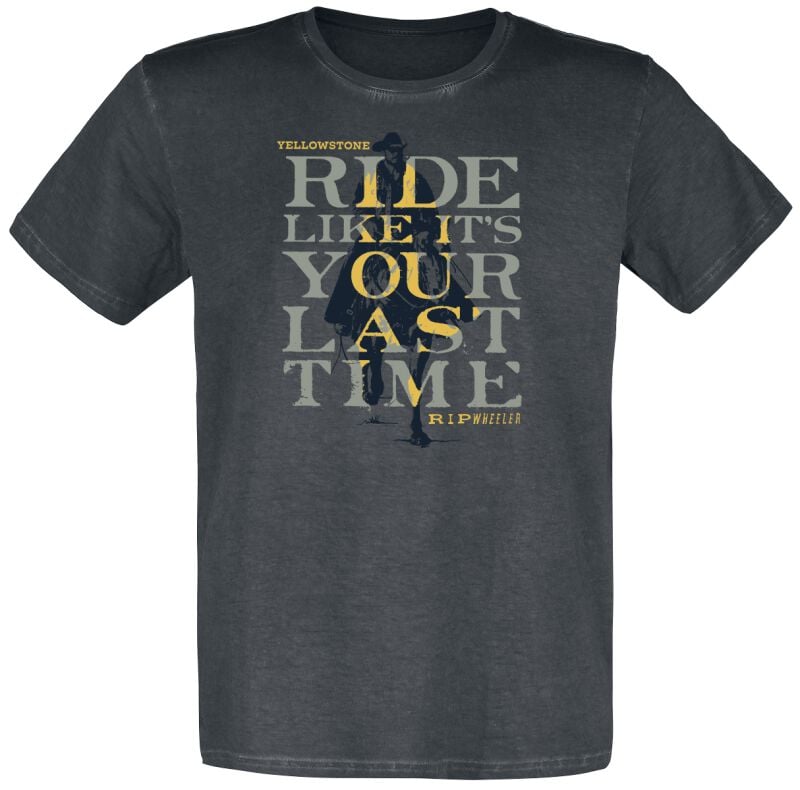 4250979871064 - Ride Like It`s Your Last Time T-Shirt multicolor in M