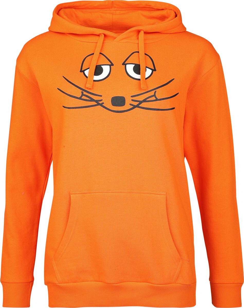 4250979871866 - Die Maus Kapuzenpullover orange in S