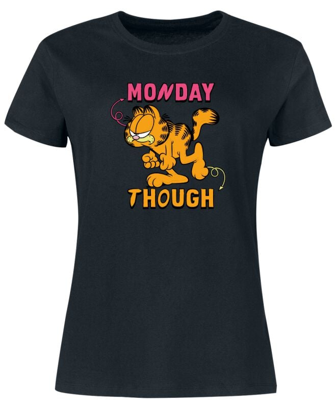 4250979872399 - Monday Tough T-Shirt schwarz in S