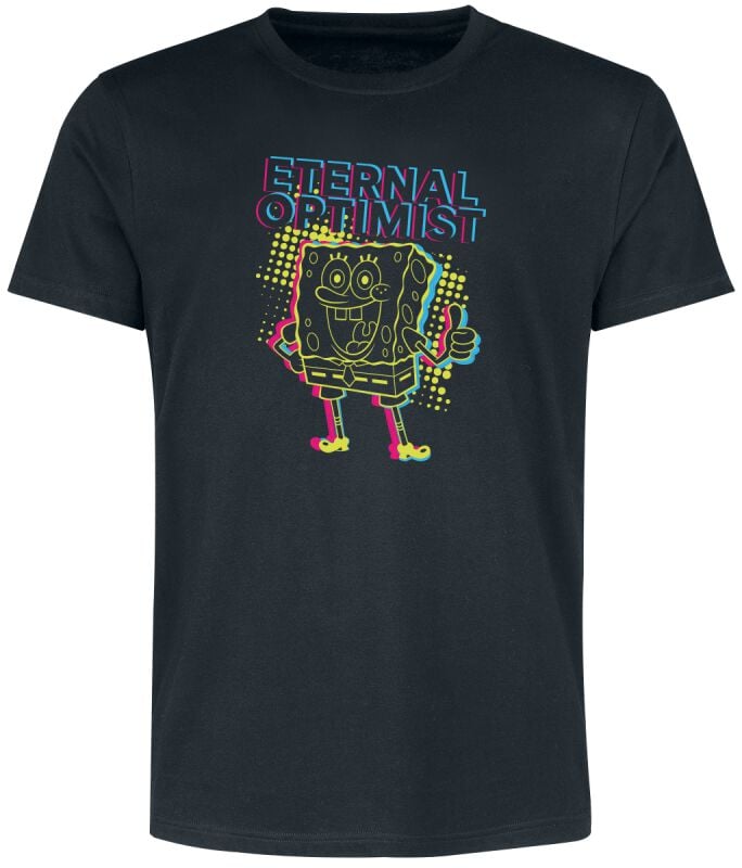 4250979873051 - Eternal Optimist T-Shirt schwarz in S