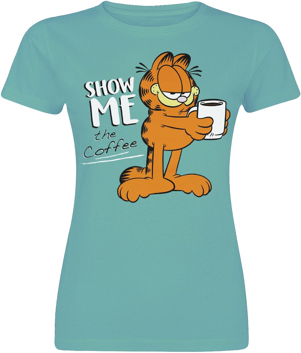 4250979873228 - Show Me The Coffee T-Shirt türkis in 3XL