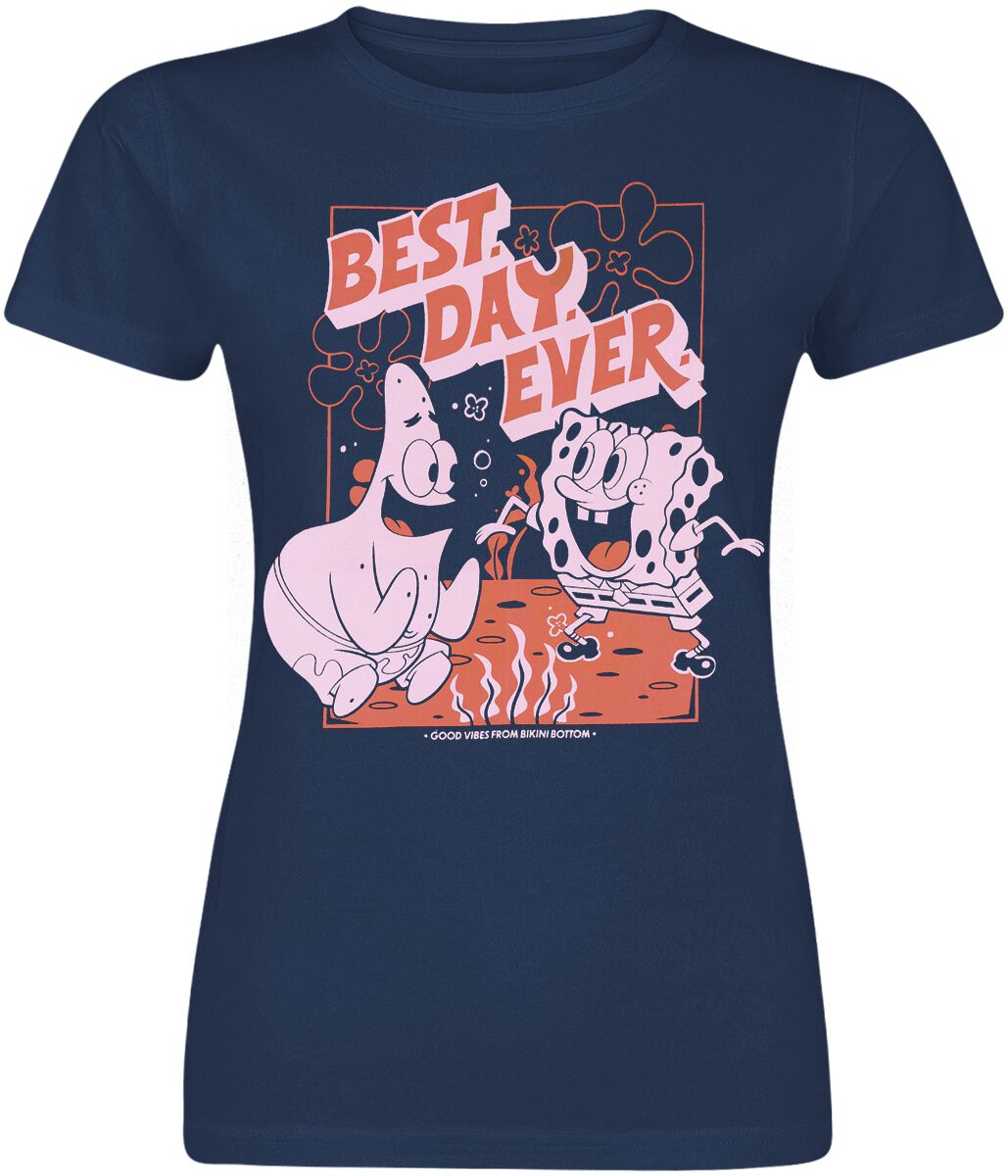 4250979873280 - Best Day Ever T-Shirt blau in 3XL