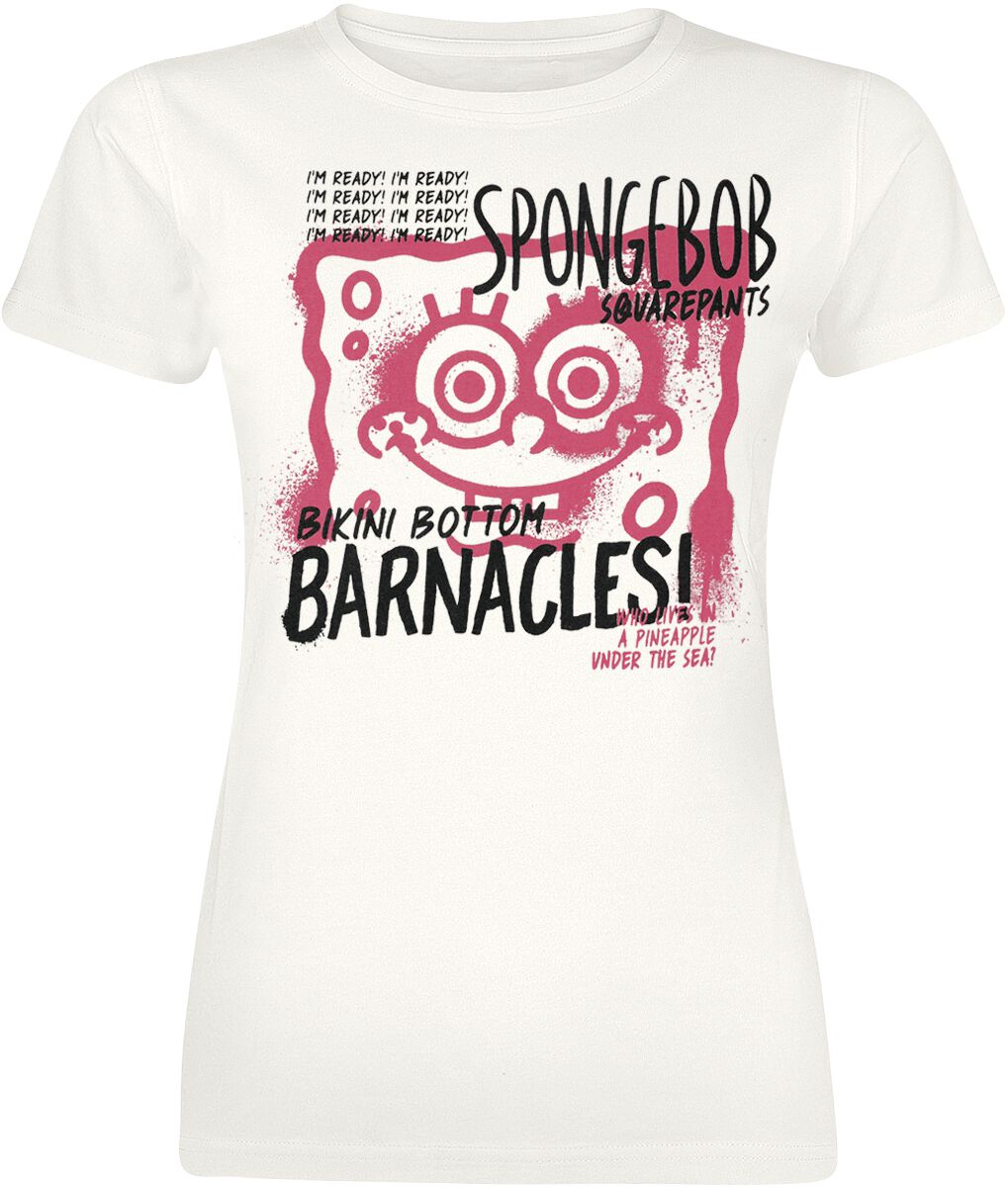 4250979873341 - Bikini Bottom Barnacles! T-Shirt beige in 3XL