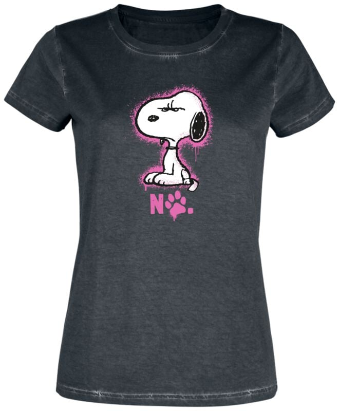 4250979873808 - Snoopy - No T-Shirt schwarz in S