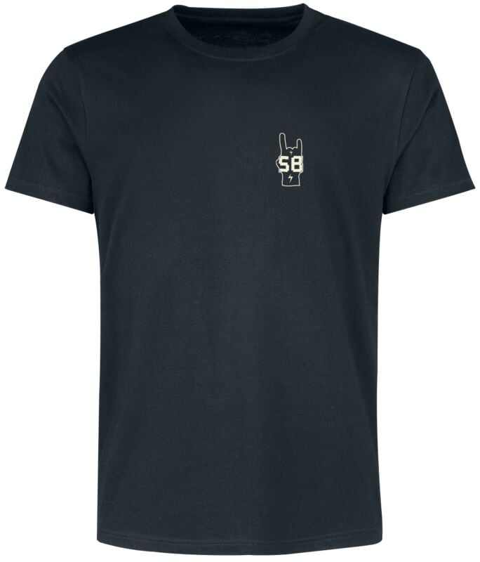 4250979874140 - Hall Of Fame - Patrick und SpongeBob T-Shirt schwarz in XXL