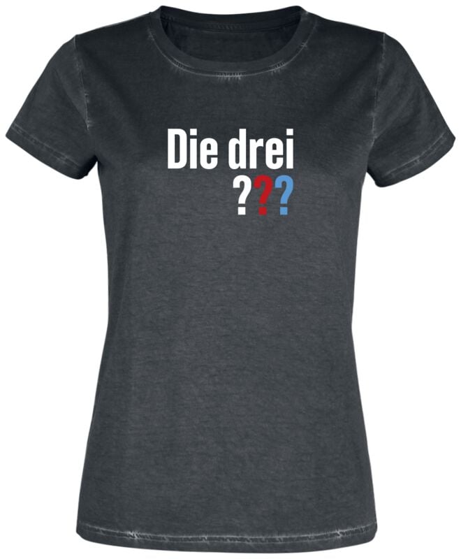 4250979875314 - Die drei ??? - Logo T-Shirt schwarz in S