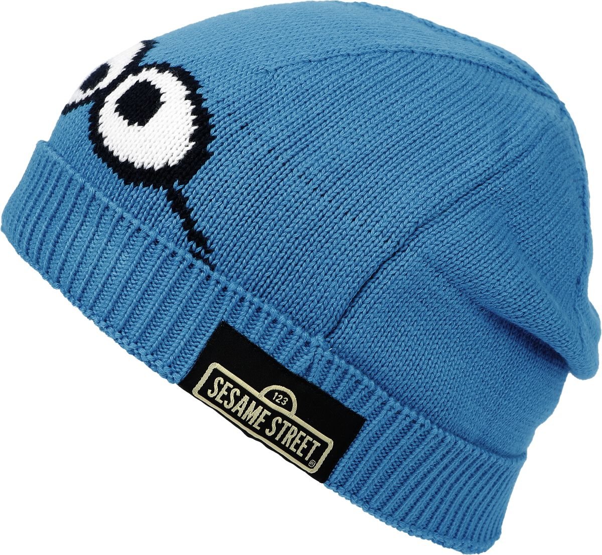 4250979875703 - Cookie Monster Mütze blau