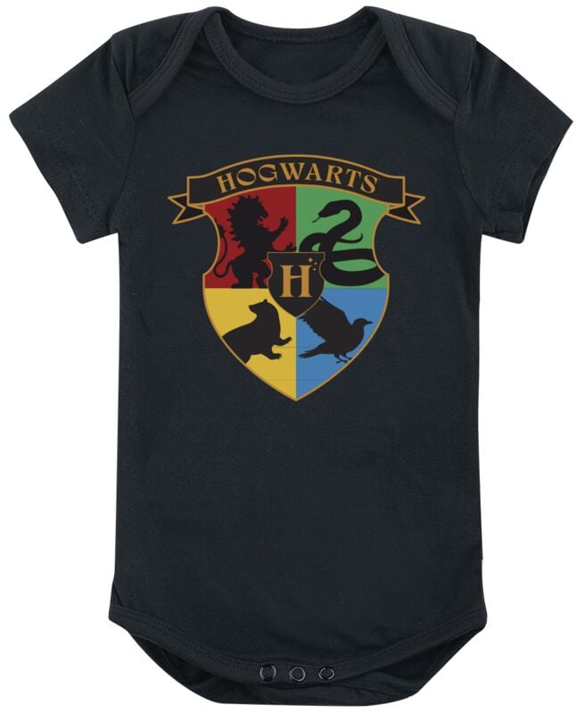 4250979876380 - Hogwarts Crest Body schwarz in 86 92