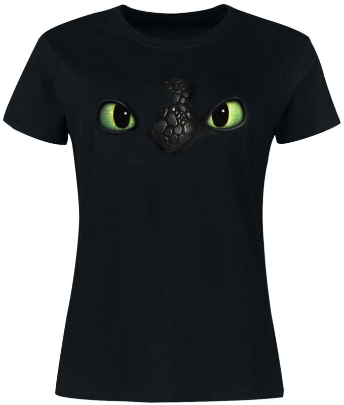 4250979878292 - Ohnezahn - Augen T-Shirt schwarz in XXL 4250979878292 - Ohnezahn - Augen T-Shirt schwarz in XXL