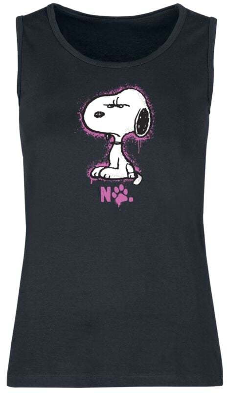 4250979880059 - Snoopy - No Tank-Top schwarz in L 4250979880059 - Snoopy - No Tank-Top schwarz in L