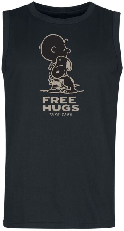 4250979880455 - Free Hugs Tank-Top schwarz in S 4250979880455 - Free Hugs Tank-Top schwarz in S